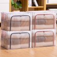 thumbnail image 1 of Sac de Rangement Pliable Grande Capacité en Coton Imperméable pour Couette et Vêtements, 1 of 7