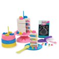 thumbnail image 3 of Kinetic Sand Rainbow Cake Shoppe, Play Sand, 10 Kitchen Tools and Accessories, 3 of 8