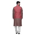 thumbnail image 3 of Atasi Ensemble Kurta Pyjama Ethnique Classique à Manches Longues Imprimé pour Hommes Tenue Décontractée, 3 of 5