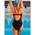 thumbnail image 3 of Beautyin Womens Swimsuit One Piece Athletic Backless Bikini Monokini, 3 of 6