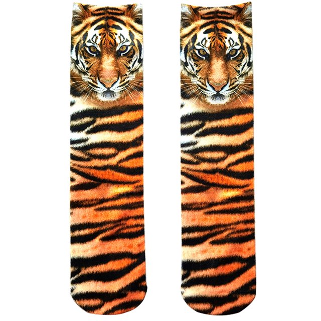 Animal Paw Crew Socks Realistic 3D Printed Socks Animal Paw Socks for Adults