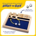 thumbnail image 3 of Shut The Box by Relatable – Classic Wooden Dice Family Game for Kids and Adults, Fun Math and Strategy Game for Ages 8+, 3 of 8
