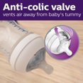 thumbnail image 2 of Philips Avent Biberon Natural pour Bébé, Transparent, Biberon de 9 Oz, SCF013/17, 2 of 8