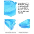thumbnail image 5 of Plastic Dumpling Maker 2 Pack Manual Dumpling Mold for Pot Stickers Pastries Easy to Use Kitchen Gadget for Shaping Dumplings Small Kitchen Tool for Homemade Asian Dumplings 4.1*3 Inches, 5 of 5