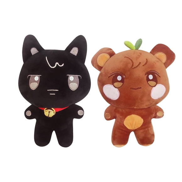 Clearance! ATEEZ Kpop Plush Toys, Cute Animal Plush Toys，Creative Decorative Gift Ornaments, Cute Stuffed Animals A&B,2Pc