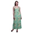 thumbnail image 1 of Bimba Robe Bohème de Plage Longue Sans Manches à Bretelles Imprimée Florale pour Femme - XX-Grand, 1 of 6