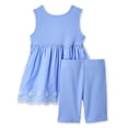 thumbnail image 2 of George Toddler Girls' Two Piece Short Set, 2 of 2
