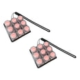 thumbnail image 1 of LAMDAWE 2PCS Cute Catpaw ClickyKeyboard FidgetToy Keychain,Light Up and No Light Keyboard Toys Novelty Stress Reliefing SensoryToys Anxiety Keyboard Keychain Gift forOffice School Travel, 1 of 5