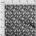 thumbnail image 2 of oneOone Velvet Gray Fabric Tropical Leaf Sewing Craft Projects Fabric Prints By Yard 58 Inch Wide, 2 of 5
