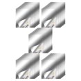 thumbnail image 3 of ziyahi 6piece Any Room In Home Self Adhesive Non Glass Mirror Tiles For Stunning Wall 5Set, 3 of 4