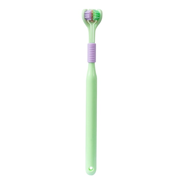 RYRDWP Adult Three-sided Toothbrush Men And Women Clean Soft Bristle Toothbrush Adult Toothbrush