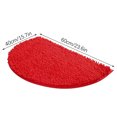 thumbnail image 3 of TIELUTT Half Round Bathroom Rug Won't Bathroom Mat Soft and Comfortable Furry Durable Thickened Project 62 Blanket Rugs for Bed Room Kid Room Rug Knit Blanket Knitted Throw Blankets for Couch, 3 of 8