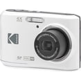 thumbnail image 1 of KODAK PIXPRO Friendly Zoom FZ45-WH 16MP Digital Camera with 4X Optical Zoom 27mm Wide Angle and 2.7" LCD Screen (White), 1 of 5