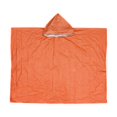 thumbnail image 1 of Tachiuwa Poncho de Pluie d'Urgence Léger pour Camping Randonnée en Plein Air Orange, 1 of 9