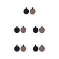 thumbnail image 2 of Baohd 1/2/3/5 10pair Lightweight Brake Pad For Wide Compatibility Durable Brake Pads JY-11C 5PCS, 2 of 6