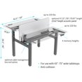 thumbnail image 2 of Lorell LLR25960 Beam & Cable Management Spine, Black, 2 of 4