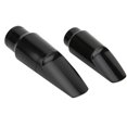 thumbnail image 4 of 2 Pcs Embout de Saxophone AltoSoprano Accessoires d'Instruments en Plastique Industriel Noir (Noir), 4 of 9
