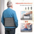 thumbnail image 2 of Comfier Heating Belt for Back, Warm Pad with 6 Heat Settings & Auto Shut off,Heated Wrap with Strap as Gift for Mom Women or Dad, 2 of 8