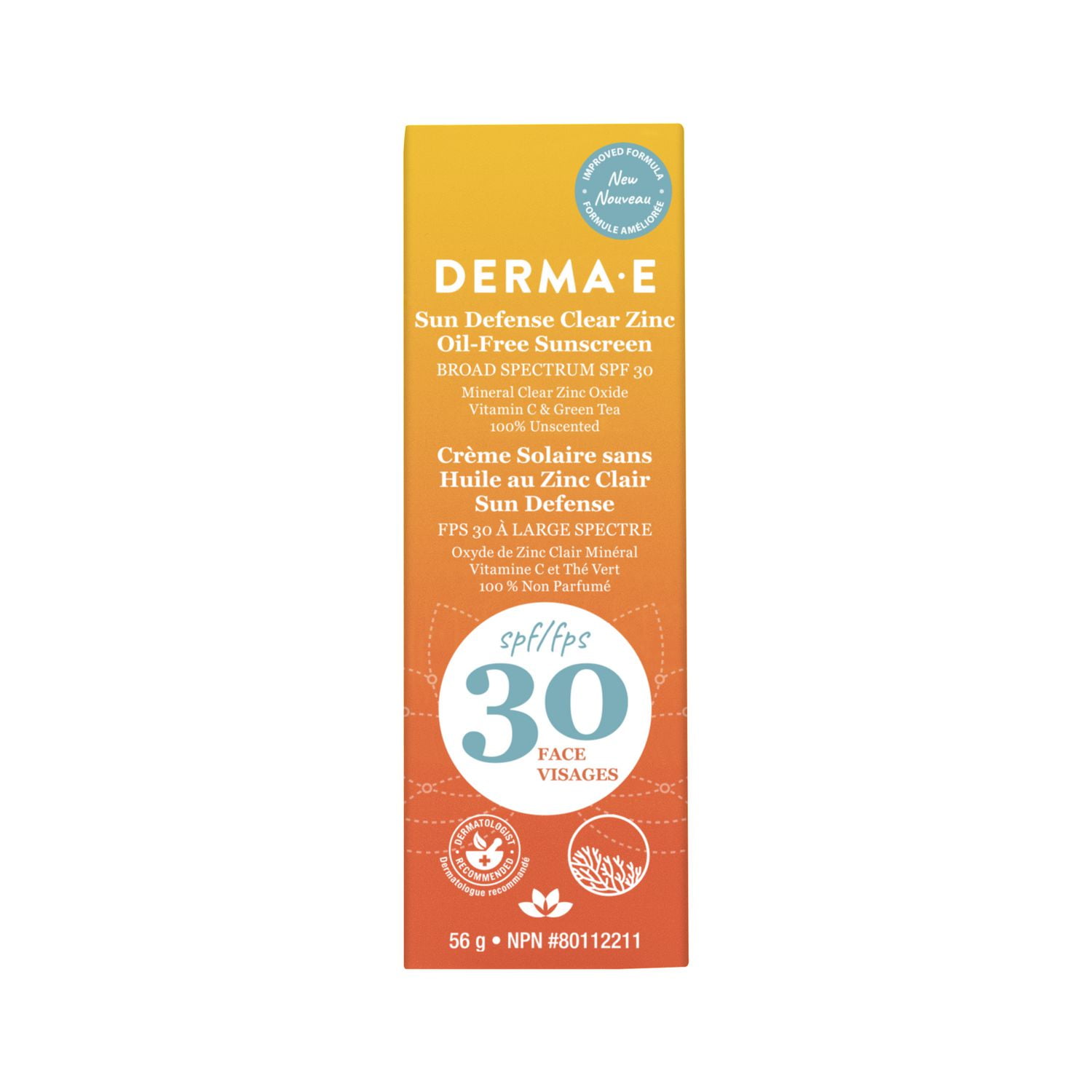 Sun Defense Mineral Oil-Free Sunscreen SPF30 Face