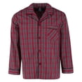 thumbnail image 2 of Hanes  Broadcloth Long Sleeve Pajama Set (Men's), 2 of 3