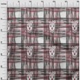 thumbnail image 2 of oneOone Cotton Poplin Fabric Swirl & Check Ikat Printed Craft Fabric BTY 56 Inch Wide, 2 of 4