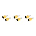 thumbnail image 3 of mmirethe 2pack/lot Motorcycle Grips Handle Bar Grips Easy Installation For Enhanced yellow 3Set, 3 of 6