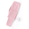 thumbnail image 2 of MIASHUI Girls Leggings Pantalon Long Confortable et Extensible, Collant Doux à Imprimé Rayé, Rose, 6-7 Ans, 2 of 4