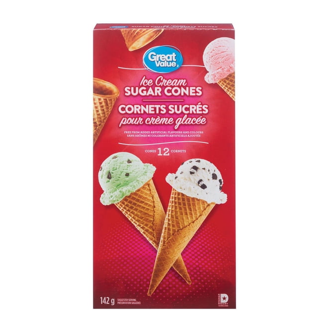 Great Value Ice Cream Sugar Cones