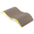 thumbnail image 3 of Miangastore Corrugated Board Cat Scratcher Toys Seize Scratch Pad Durable Wave Design Cat Bed, 3 of 8