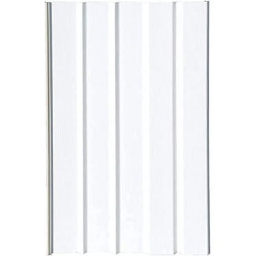 Mobile Home Panneau de Fond en Vinyle pour Jupe Blanc 16 Pouces L X 28 Pouces H (Lot de 8)