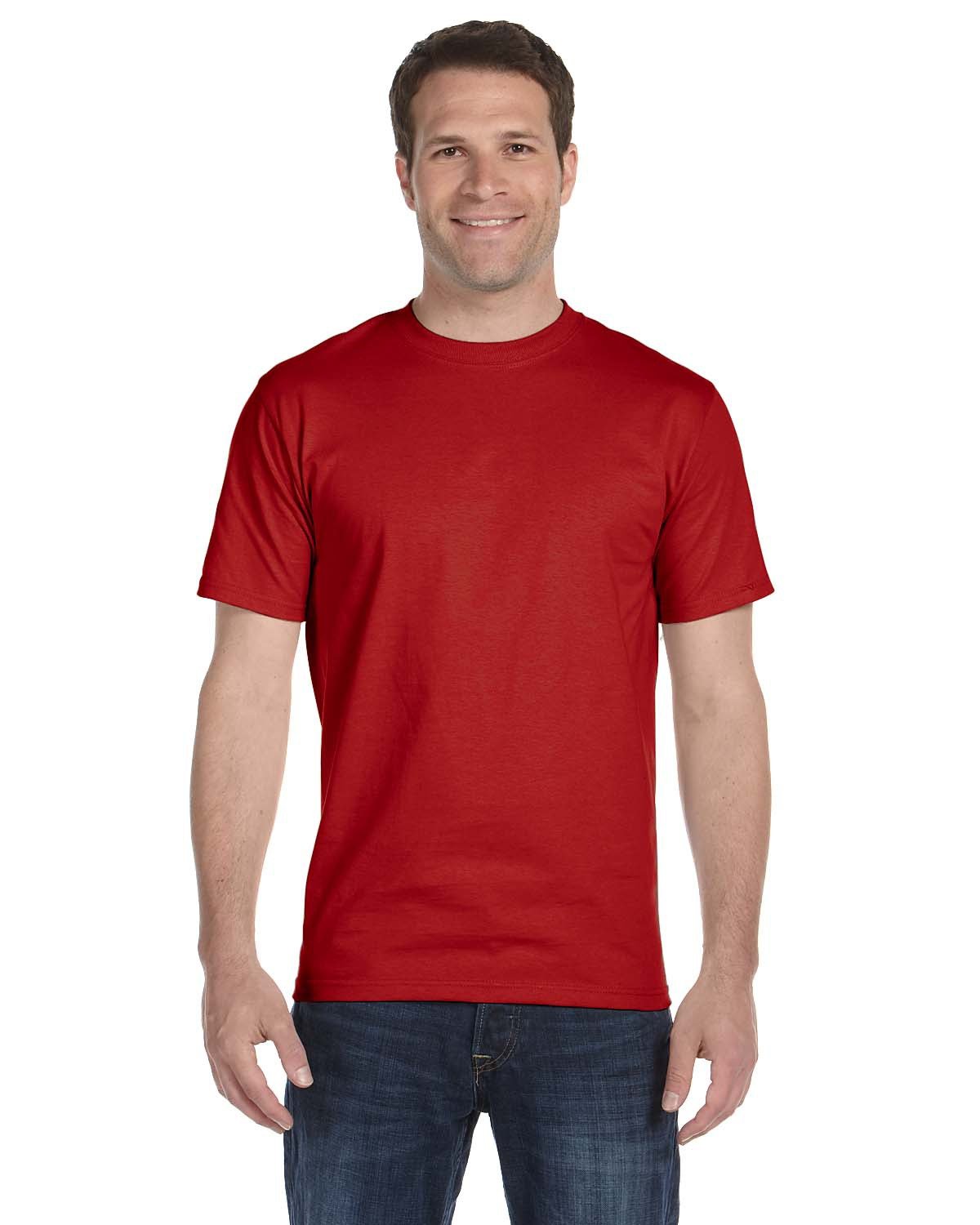 Hanes T-Shirt Adulte 5.2 oz. Coton ComfortSoft - 5280