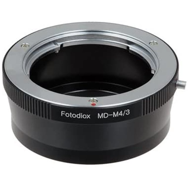 Fotodiox Adaptateur de Montage d'Objectif, Minolta MD, MC, Rokkor Objectif vers Micro 4/3 Olympus Pen et Appareils Photo Panasonic Lumix