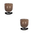 thumbnail image 3 of Decodeary Visors Materials For Clear Easy To Carry Vintage Light brown black 2Set, 3 of 6