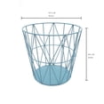 thumbnail image 2 of hometrends Wire Waste Basket, 2 of 2