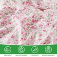 thumbnail image 4 of Gogreen Queen Duvet Cover Set, Soft & Breathable Microfiber 3 Pieces Queen Bedding Sets, Pattern Queen Comfy Duvet Cover Set, with Zipper Closure (Queen), 4 of 8