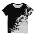 thumbnail image 2 of Meichang T-shirts pour Garçons en Liquidation, T-shirts d'Été pour Enfants Garçons Filles Mode Manches Courtes T-Shirt Imprimé Mignon Décontracté Col Rond T-shirts Graphiques, 2 of 4