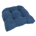 thumbnail image 2 of 19-inch U-Shaped Micro Suede Tufted Dining Chair Cushion, 2 of 3