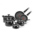 thumbnail image 1 of T-fal Expert 10-Piece Aluminum Cookware Set, 1 of 9