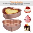 thumbnail image 3 of HEANUJJ 1Pcs Heart Shaped Cake Bakeware for Baking Home Bakers, 3 of 6