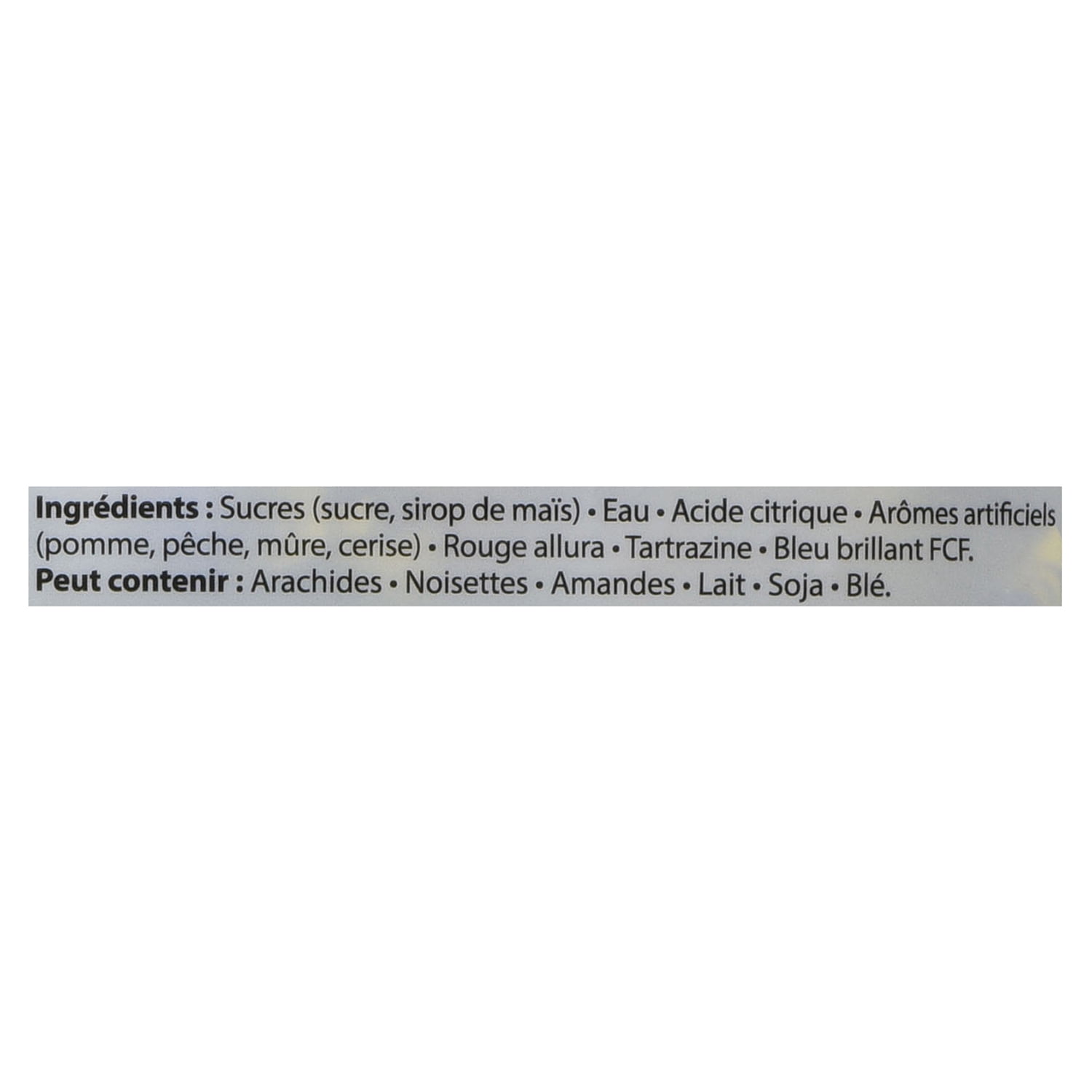 Bonbons Durs Mini Fruits Imperial, 750 g