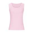 thumbnail image 3 of Yuyuzo Tank Tops for Women Sleeveless Shirts Scoop Neck Going out Tops Ribbed Knit Slim Fitted Basic Tees, 3 of 5