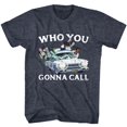 thumbnail image 1 of Real Ghostbusters Que Tu Vas Appeler T-Shirt Bleu Marine, 1 of 2
