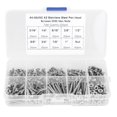 thumbnail image 3 of Jeu de Vis à Plateau Croisé, Résistance à la Corrosion 304 Kit de Vis en Acier Inoxydable Fileté Profond Assorti pour les Réparateurs Utiliser 180pcs 8-32unc, 220pcs 4-40unc, 250pcs 6-32UNC, 3 of 8