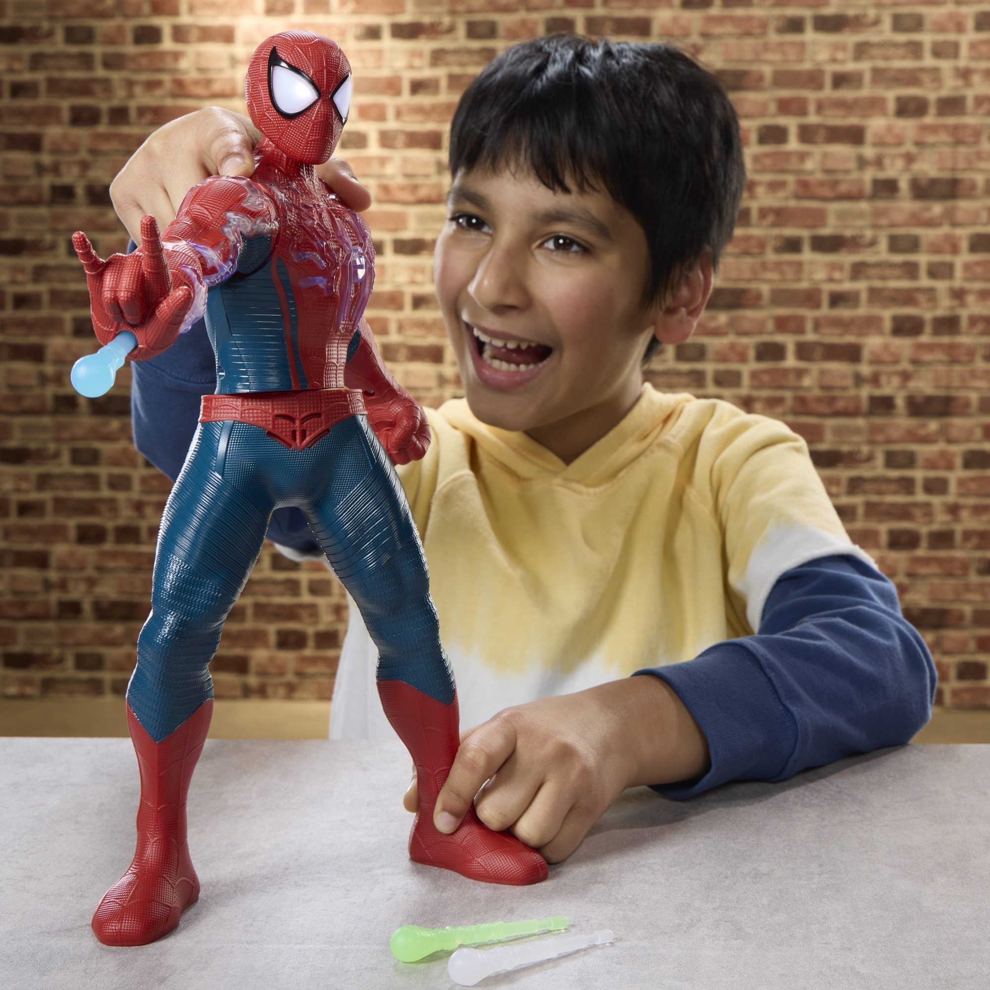 Marvel Spider-Man: Brand New Day Spider-Man Charge d'énergie, figurine électronique