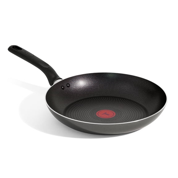 T-fal Easy Care Antiadhésif, Poêle à Frire de 28 cm / 11 po, Antiadhésif ProGlide, avec Technologie Thermo-Spot®, Va au Four et au Lave-Vaisselle, Noir
