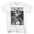 thumbnail image 1 of Macho Man Machoman T-Shirt Blanc pour Adulte 5TG, 1 of 2