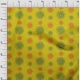 thumbnail image 2 of oneOone Cotton Silk Fabric Spiral & Floral Block Decor Fabric Printed BTY 42 Inch Wide, 2 of 4
