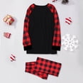 thumbnail image 4 of Ensemble de Pyjamas pour Hommes Noël Hommes Blouse Imprimée Hauts+pantalons Pyjamas Assortis pour la Famille Ensemble de Pyjamas de Noël pour la Famille Ensembles Assortis en Liquidation, 4 of 9