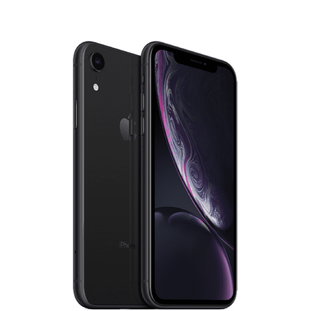 Restored Apple iPhone XR 256GB Black Fully Unlocked Smartphone