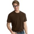 thumbnail image 1 of Hanes Nano-T Men`s T-shirt, 3X, Dark Chocolate, 1 of 2